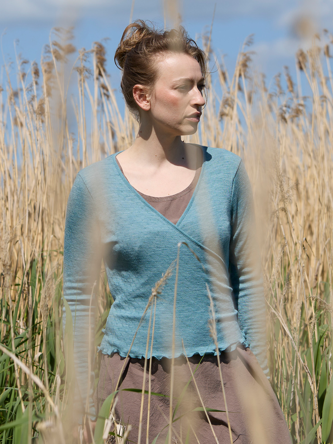 Iris shirt eyelet